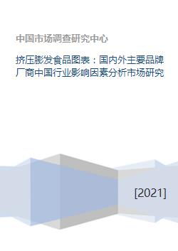 擠壓膨發(fā)食品圖表 國內(nèi)外主要品牌廠商中國行業(yè)影響因素分析市場研究
